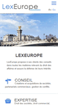 Mobile Screenshot of lexeurope.com
